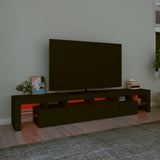 TV Cabinet Black Engineered wood Large TV Cabinet Rectangular 3152787