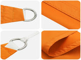 Sun Shade Sail Orange 6 x 2 m 100% Polyester Oxford 42031024