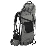 ZNTS Hiking Backpack Grey 80 L Oxford Fabric 4009968