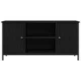 TV Cabinet Black oak 100 x 40 x 50 cm Engineered wood 862141
