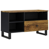 TV Cabinet 80x33x46 cm Solid Wood Mango&Engineered Wood 351977