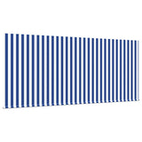 Retractable Awning Retractable Blue and White 300 x 200 cm 3329487