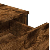Sideboard Smoked Oak 79.5x35.5x74.5 cm Engineered Wood 848546