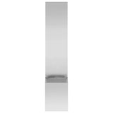 Garden Privacy Screen Silver 32 x 150 cm Galvanised steel 876376