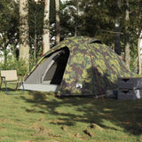 Camping Tent Dome 3-Person Camouflage Waterproof 4009617