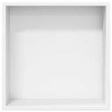 Shower Niche Matt White 32x32x9 cm Stainless Steel 4005127