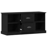 TV Cabinet Black Oak 99.5 x 35.5 x 48 cm Engineered Wood 881380