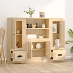 Highboards 3 pcs Sonoma Oak Engineered Wood 3185314
