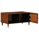 Coffee Table Brown 80 x 50 x 40 cm Solid Mango Wood 4018228