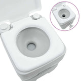 Portable Camping Toilet Grey 41.5 x 36.5 x 42 cm 42001427
