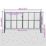 Mesh Garden Gate 400x175 cm 141392