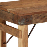 Bench Natural 110 x 35 x 46 cm Reclaimed Old Wood 4019621