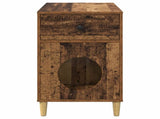 Cat House Old Wood 72 x 42.5 x 70 cm Engineered Wood 8000687