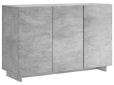 Sideboard Concrete Grey 85.5 x 31 x 75 cm Engineered Wood 8011543
