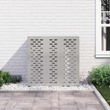 Air Conditioner Cover Silver 110 x 50 x 105 cm Stainless steel 865915
