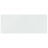 Wall-Mounted Headboard HAARLEM White Engineered Wood 896965