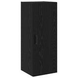 Highboard Black Oak 34.5 x 34 x 180 cm Engineered Wood 3416226