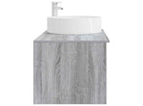 Bathroom Furniture Set 2 pcs Grey Sonoma Engineered Wood 3403933