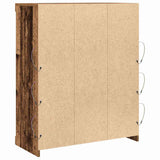 LED Sideboard Old Wood 81 x 37 x 100 cm Engineered Wood 863048
