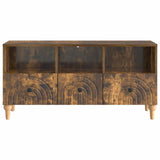 TV Cabinet Smoked Oak 102 x 34.5 x 50 cm Engineered Wood 894220