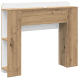 Headboard Cabinet with Storage Artisan Oak 119.5 x 18.5 x 80 cm 8001200