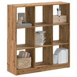 Bookcase Artisian Oak 102x32x108 cm Engineered Wood 3307845