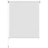 Outdoor Roller Blind 225 cm White 43466