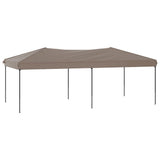 Folding Party Tent Taupe 3x6 m 93540