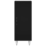 Sideboard Black 34.5x34x90 cm Engineered Wood 828533