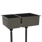 Kitchen Sink Black Stainless Steel 51562