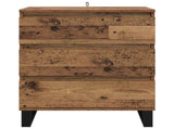 Sideboard with Drawer Old Wood 60 x 35 x 70 cm Engineered Wood 881953