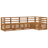 Sectional Sofa Set 5 pcs Natural Solid Acacia Wood 3374789