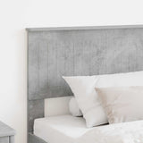 Headboard Concrete Grey Engineered wood 888455