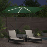 Umbrella Green 294 x 200 x 270 cm Polyester and Aluminium 42003392