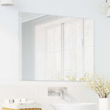 Wall Mirror Rectangular 80 x 60 cm Tempered Glass 42023018