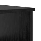 Coffee Table Black Oak 102 x 50 x 36cm Engineered Wood 880521