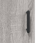 Highboard Grey Sonoma 69.5x34x180 cm Engineered Wood 3189523