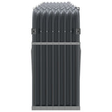 Log Holder Anthracite 300x45x100 cm Galvanised Steel 364566