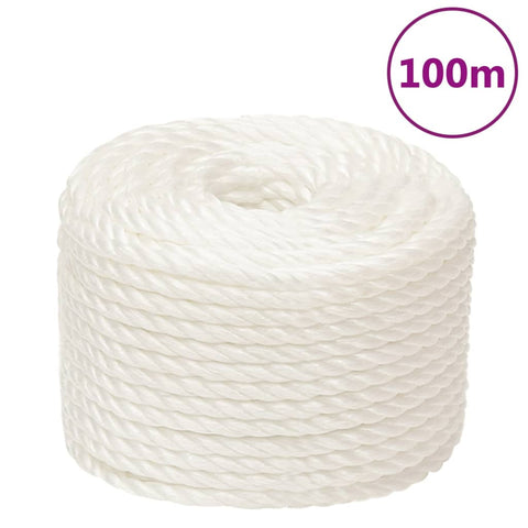 Work Rope White 14 mm 100 m Polypropylene 153062