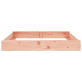 Sandbox with Seats Square Solid Wood Douglas 825042