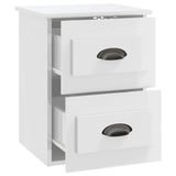 Wall-mounted Bedside Cabinet High Gloss White 41.5x36x53cm 816396
