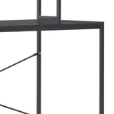 ZNTS Computer Desk Black 120x60x138 cm 20253