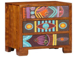 Sideboard Multicolour 50x35x60 Solid Wood Acacia 4016501