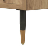 Coffee Table Artisan Oak 60x50x36.5 cm Engineered Wood 857337