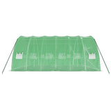 Greenhouse with Steel Frame Green 36 m² 6x6x2.85 m 3188106