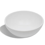 Bathroom Basin with Mixer Tap Ceramic Round White 275494