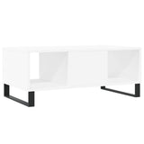 Coffee Table White 90x50x36.5 cm Engineered Wood 830596