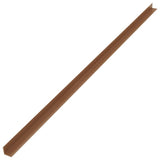 5 pcs Decking Angle Trims WPC 170 cm Teak Colour 45021