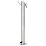 Garden Water Column Stainless Steel Round 95 cm 45456