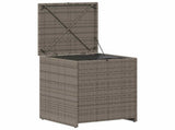 Cushion Box 55 x 55 x 69 cm steel 42026741